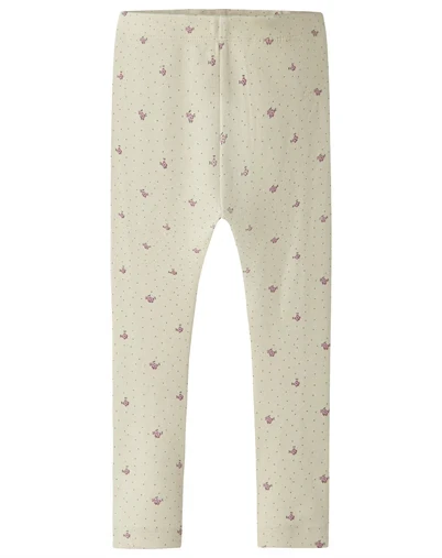 Name It - NMFHannis Leggings - Almond Milk